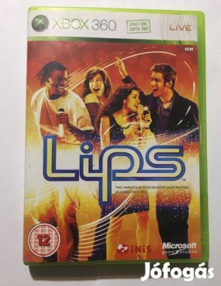Lips (Karaoké, éneklős) Gyári Xbox 360 Játék akár féláron