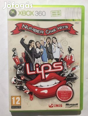 Lips - Numer One Hits (Karaoké, éneklős) Gyári Xbox 360 Játék akár fél