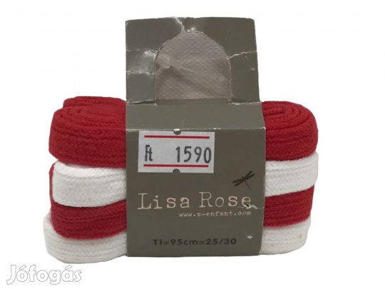 Lisa Rose Új (címkés) Uniszex (gyerek) Cipőfűző (Egyméret)