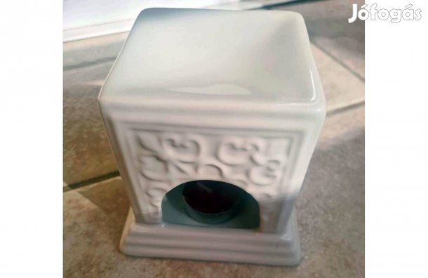 Lisbeth Dahl fehér mécsestartó illóolaj égető