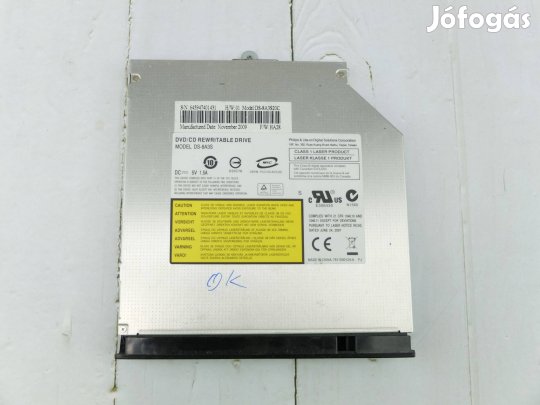 Lite-On laptop DVD író DS-8A3S 12.7mm SATA