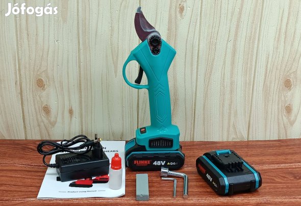 Lítium akkumulátoros Elektromos metszőolló, vágás 15-28mm kéziszerszám