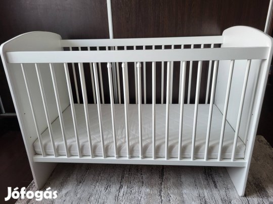 Little Sky Karolina II 120x60 White kiságy eladó