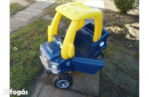 Little Tikes Frédi autó,lábbal hajtható,hibátlan fakulás mentes szép