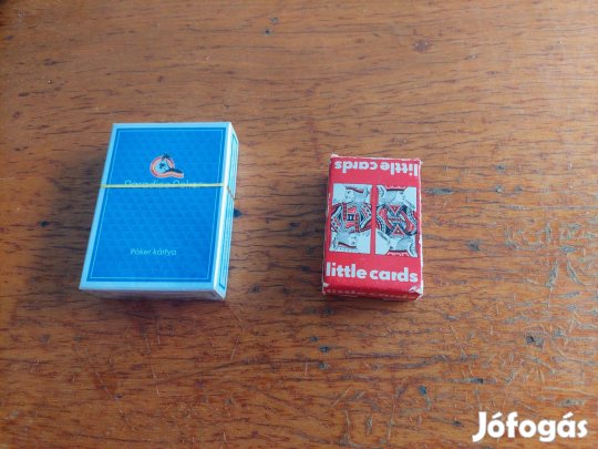 Little cards mini franciakártya (póker,römi,stb)