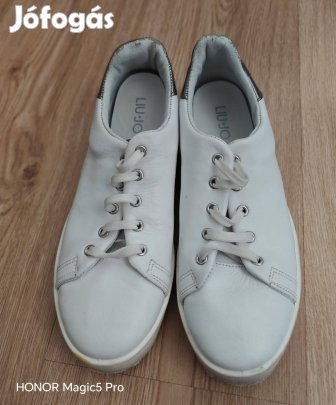 Liu Jo 39 bőr fehér női sportcipő