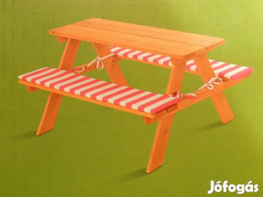 Livarno 374094 - kültéri gyermek ülőgarnitúra asztal pad ülőpárna (új)