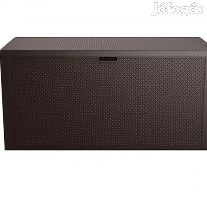 Livarno Home műanyag rattanmintás tároló 350 liter (vadonatúj)