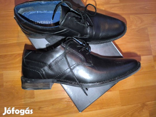 Livergy bőr cipő