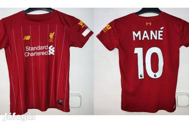 Liverpool Sadio Mané eredeti piros New Balance gyerek focimez (116)