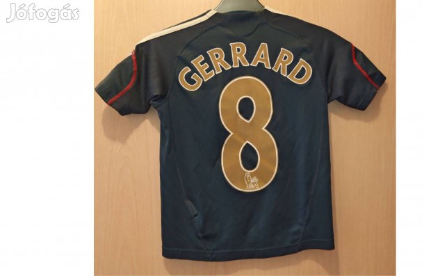 Liverpool Steven Gerrard eredeti adidas 2009-10 gyerek mez
