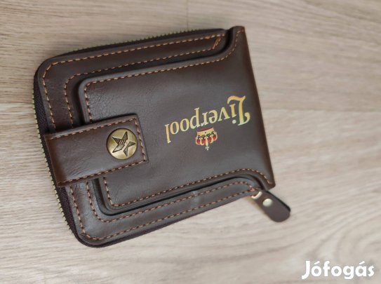 Liverpool Uj valódi bőr pénztárca