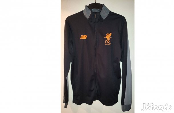 Liverpool centenáriumi eredeti fekete Newbalance pulóver (M)
