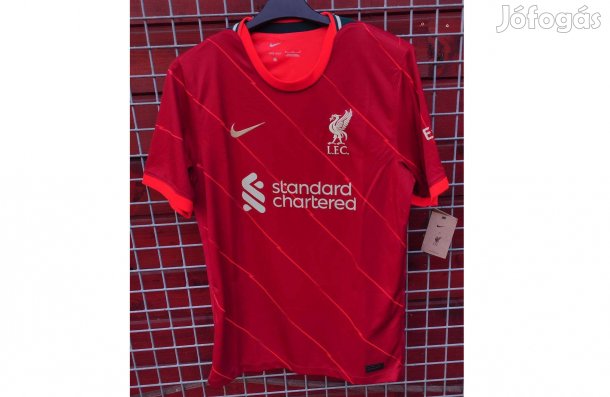 Liverpool eredeti Nike 2021-22-es piros mez (M)