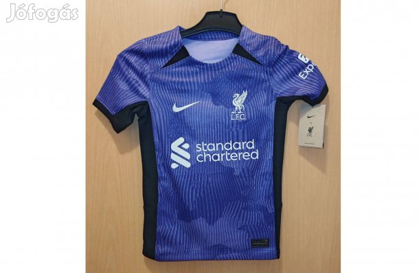 Liverpool eredeti Nike 2023-24 lila gyerek mez (122-128)