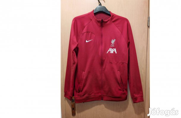 Liverpool eredeti bordó Nike cipzáras felső