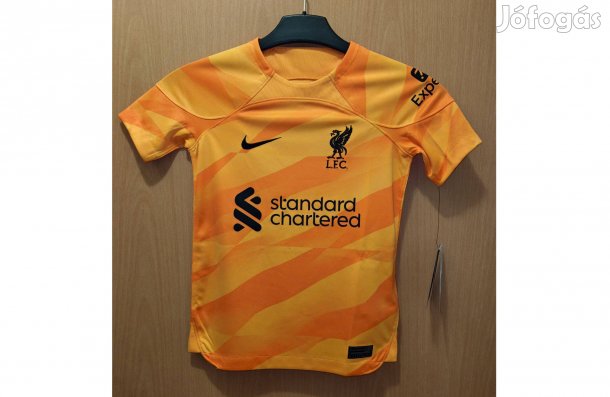 Liverpool eredeti narancssárga Nike 2023-24 gyerek mez (122-128)