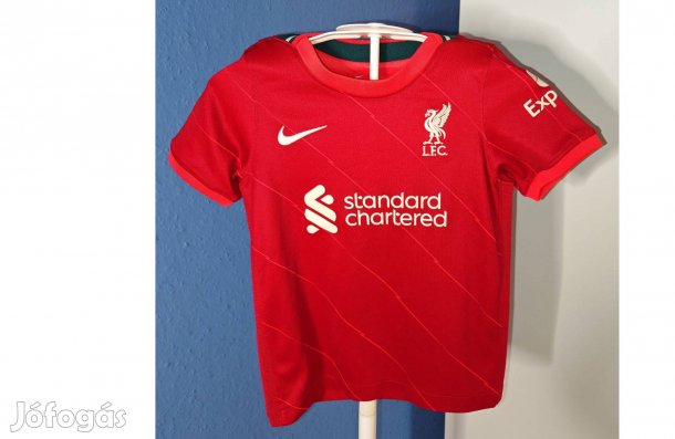Liverpool eredeti piros Nike 2021 gyerek mez (96-104)