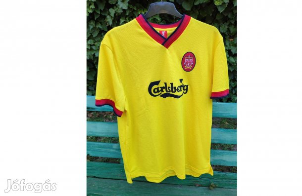 Liverpool sárga szurkolói 1997-1998-as mez (2XL)