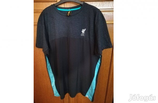 Liverpool szurkolói sötétszürke póló (M)