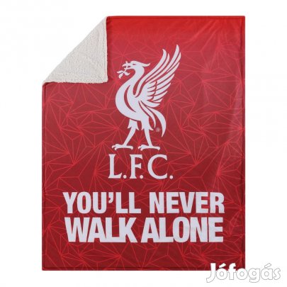 Liverpool takaró Sherpa Slogen 152x127 cm