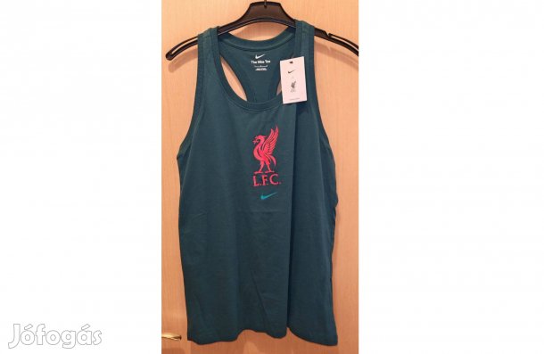 Liverpool zöld eredeti Nike Női/Unisex trikó (M, L, XL)