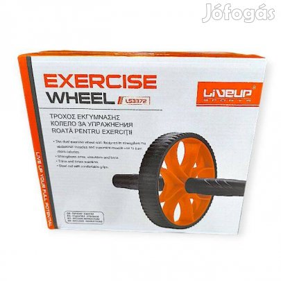 Liveup Sport edzőkerék LS3160C kéz, váll és hát erősítés