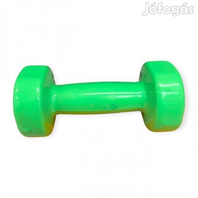 Liveup kézisúlyzó 3 kg, zöld, 17,5 cm
