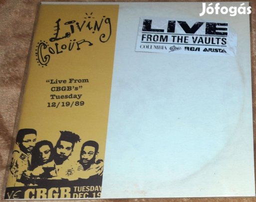 Living Colour - Live From Cbgb's 1989 (2 LP)