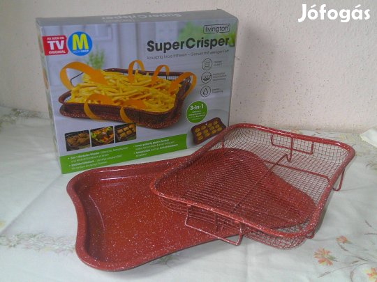 Livington Super Crisper sütőcsoda 3 az 1-ben ( újszerű )