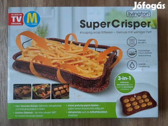 Livington Super Crisper sütőcsoda (új)