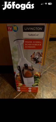 Livington turbocut konyhai szeletelő új