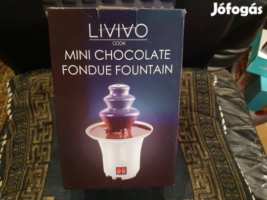 Livivo, mini csokoládé szökőkút - új
