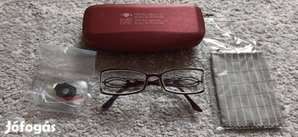 Liw Lewant bordós lila antiallergic, anti allergén fém szemüvegkeret