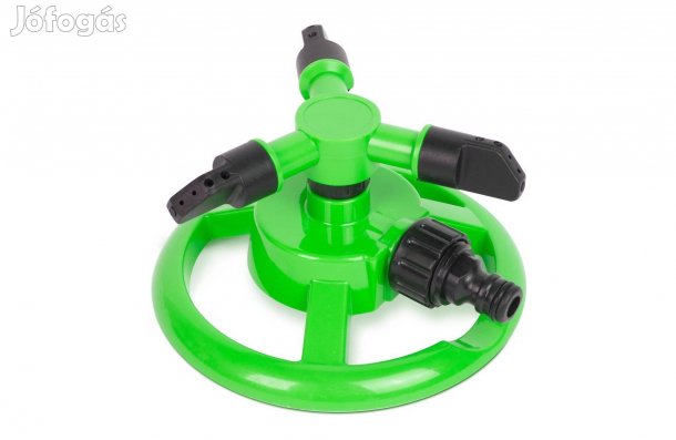Locsoló Kerti öntöző szórófej háromágú köresőztető - 360° - állítható