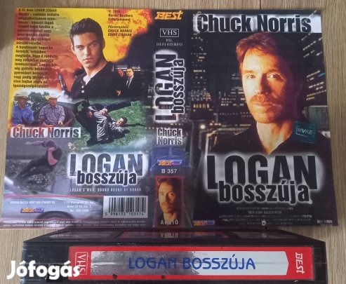 Logan bosszúja - akció vhs - Chuck Norris