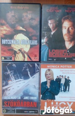 Logan bosszúja, botcsinálta bérgyilkos, szökőárban dvd