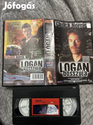 Logan bosszúja vhs kistok akció Norris