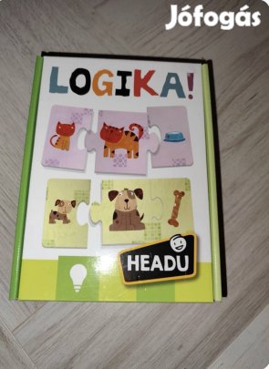 Logika játék puzzle 2-5 év új