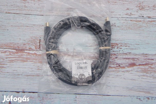 Logilink Displayport 1.2 kábel 5m Új bontatlan