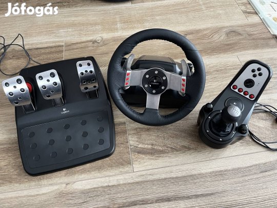 Logitech G27 szimulátor kormány szép állapotban