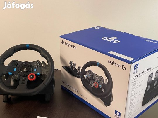 Logitech G29 eladó. 2030.07.06-ig garanciás