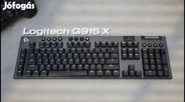 Logitech G915 wireless/bluetooth/wired gamer billentyűzet