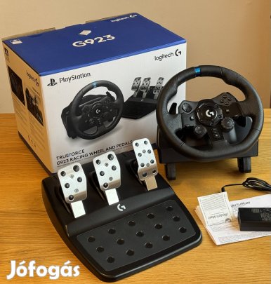 Logitech G923 Trueforce kormány+pedál+váltó PC/PS4/PS5