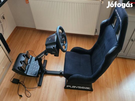 Logitech G923, Playseat Evo Alcantara - autós gamer szett