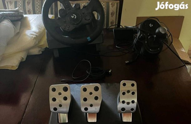 Logitech G923 kormány H váltóval