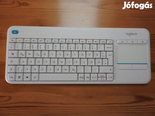 Logitech K400 Plus vezeték nélküli TV-billentyűzet, Touchpad