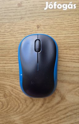 Logitech M185 vezeték nélküli kék egér