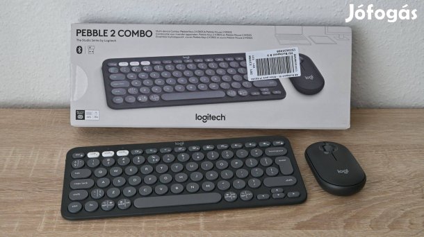 Logitech Pebble 2 Combo MK380s Vezeték nélküli billentyűzet + egér