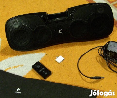 Logitech S715i Bluetooth hordozható, Iphone dokkoló, töltő, személyi a